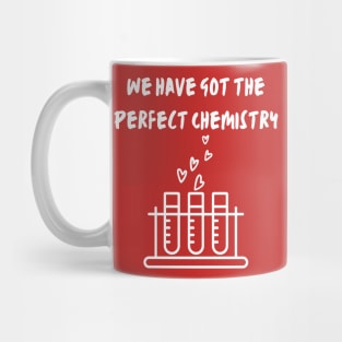 Perfect Chemistry Happy Valentine’s Day Design Mug